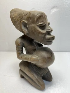 Kraftvolle LUBA Schale Träger Figur Meister des Buli Stil Afrikanische Stammeskunst - Bild 1 von 7
