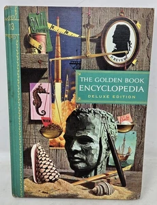 Vtg '59 Golden Book Encyclopedia Vol 13 Hardcover Bertha Morris Parker Deluxe Ed - Bild 1 von 6