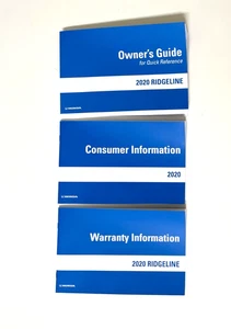 2020 HONDA RIDGELINE OWNERS MANUAL SET OEM CASE - Picture 1 of 2