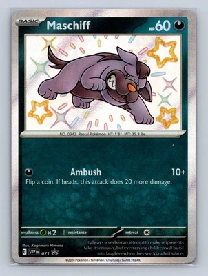 SV: Scarlet & Violet Promo Cards #071 Maschiff - Image 1 of 2