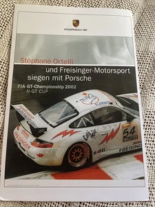 PORSCHE 2002 FIA GT N-GT Class Championship Poster Stephane Ortelli - Picture 1 of 4