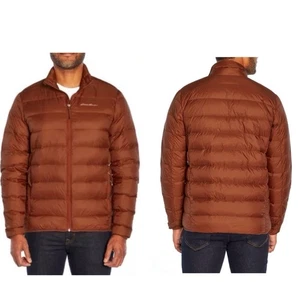 Eddie Bauer EB650 Down Puffer Jacket Men Packable Oversized Lightweight 2XL Tall - Picture 1 of 15