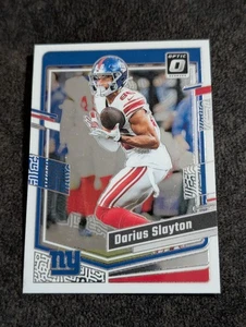 2023 Panini Donruss Optic Darius Slayton 142 New York Giants Football Card - Bild 1 von 2