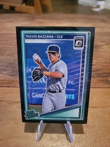 2025 Donruss Baseball Travis Bazzana Optic Rated Prospect Black Disco - Bild 1 von 6