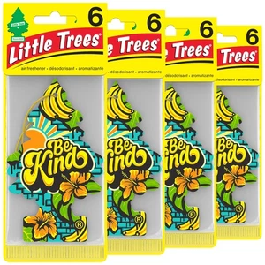 Little Trees 67341 Sei freundlich! Lufterfrischer zum Aufhängen für Auto & Haushalt 24 Stück! - Bild 1 von 7