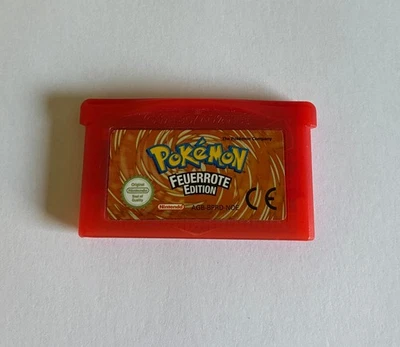 Original Pokémon: Feuerrote Edition (Game Boy Advance) Sehr Gut (Nur Modul) - Bild 1 von 4