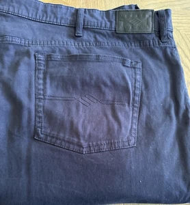 Men's Joseph Abboud Classic Fit Navy Blue Pants size 50 X 32 New Without Tags - Picture 1 of 10