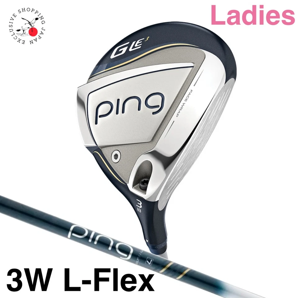 PING Golf Fairway Wood G LE3 Ladies 3W L-Flex ULT 250 J Graphite Shaft Japan RH - Image 1 of 4