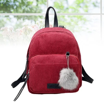  Zaino moda casual mini borsa a tracolla borsa da viaggio zainetto per donne - Immagine 1 di 4