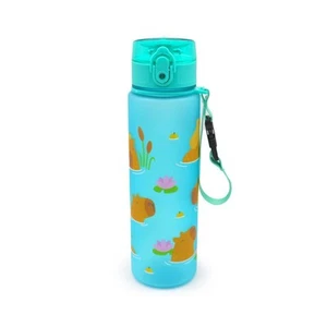 CAPYBARA POP TOP SHATTERPROOF 600ML WATER DRINKS SPORTS BOTTLE - Picture 1 of 1