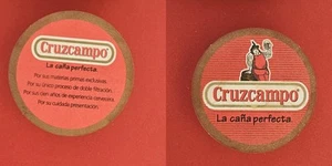 Cruzcampo roter Kreis Brauerei Bierdeckel Bier - Bild 1 von 1