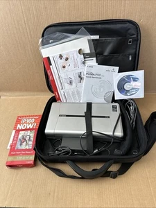 Canon Pixma IP100 Mobile PORTABLE Inkjet Color Printer - Cables, Adapter, BUNDLE - Picture 1 of 8