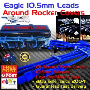 Eagle 10.5mm Ignition Spark Plug Leads Around R/C Fits Windsor HEI + Mount Kit - Picture 1 of 7