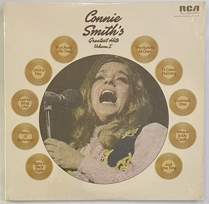 CONNIE SMITH - Greatest Hits Vol.1 - Vinyl Lp-1973 RCA Record ANL1-1206 SHRINK - Picture 1 of 4