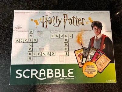 Mattel Harry Potter Scrabble Board Game 2018 Edition Wizarding World - Image 1 of 2