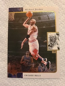 Tarjeta de baloncesto 1996 Upper Deck Michael Jordan #23 SP Chicago Bulls - Imagen 1 de 2