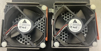 IBM P/N 09N9447 EC E733488K FRU NO.37L9395 92MM FAN ASSEMEBLY QTY 2 - Image 1 of 4