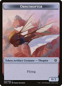 4x Ornithopter Token - NM - Dominaria United - SPARROW MAGIC - Picture 1 of 1