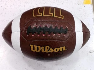 Wilson Football Prime NCAA/NFHS GST Leather Football Replica - Picture 1 of 4