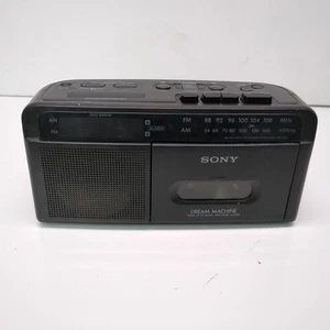 SONY Dream Machine AM FM Clock Radio / Cassette Player Model ICF-C610, Tested - Picture 1 of 8