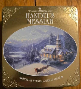 Thomas Kinkades - Händels Messias 3 CD Set mit 6 Postkarten & Sammeldose - Bild 1 von 5