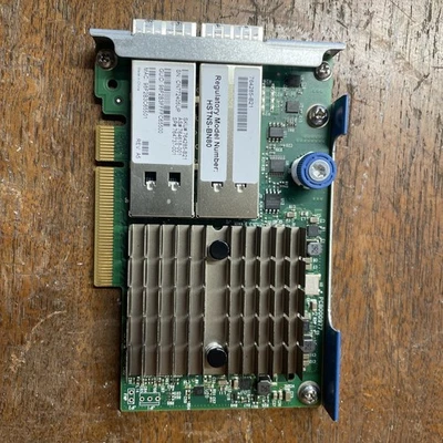 HP InfiniBand FDR 10GB/40GB 544+FLR QSFP 764285-B21 764618-001 764737-001 - Image 1 of 4