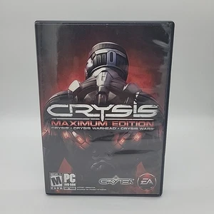 Crysis Maximum Edition (Windows PC DVD, 2009) Set di 3 dischi - Foto 1 di 4