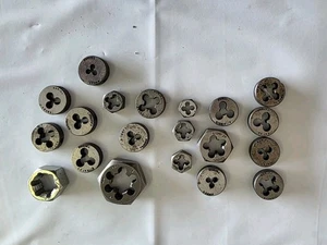 VERSCHIEDENE MENGE GEWINDESCHNEIDEISEN 20 Stück - Bild 1 von 4