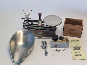 OHAUS Harvard Trip Balance KIT 2kg - 5lb Laboratory Beam Scale Lot With Weights  - Picture 1 of 13