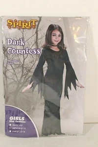 Dark Countess Halloween Costume-Spirit Halloween Childs Medium (8-10) - Picture 1 of 4