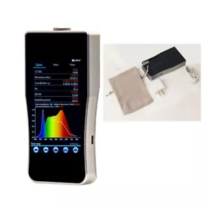 Misuratore di Illuminazione Spettrale Colore Portatile 5" Colore Touch Screen Sensore CCD - Foto 1 di 6