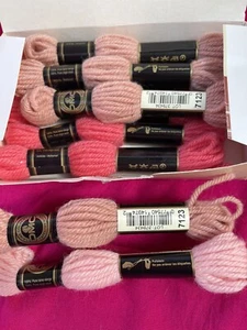 new In Box Of 10 DMC Mixed Colours Laine Colbert Wool 7003 7005 & 7123 - Picture 1 of 3