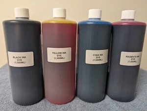 COMPATIBLE DYE INK REFILL NOVAJET ENCAD PRINTERS GS PLUS 750/850/700/800 4,000ML - Picture 1 of 1