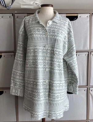 Cazadora Victoria Secret Country Vintage Fair Isle Talla L Usada  Foto 1 de 4