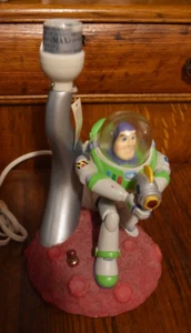 Very Rare Disney 10.5” Lamp Buzz Lightyear No Shade - Picture 1 of 6