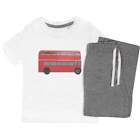 'London Bus' Kids Nightwear / Pyjama Set (KP022902)