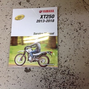 2009 2010 2011 2012 2013 2014 Yamaha XT250 XT 250 Servicio Tienda Reparar Manual - Imagen 1 de 2