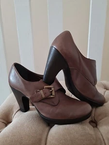 Boots Size 4 Or 37 Leather Italian Donna PIU' - Picture 1 of 8