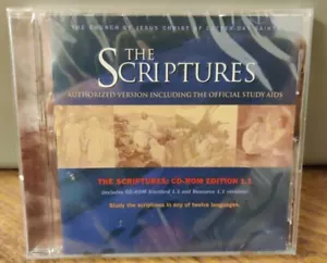 THE SCRIPTURES AUTHORIZED VERSION OFFICIAL STUDY AIDS CD-ROM EDITION 1.1 SEALED - Picture 1 of 1