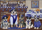 Hanukkah Family Dog Cat Pet Photo Lovers Jigsaw Puzzle with Photo Tin