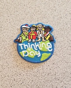 Girl Scouts Fun Activity Patch Badge - World THINKING DAY - Picture 1 of 1
