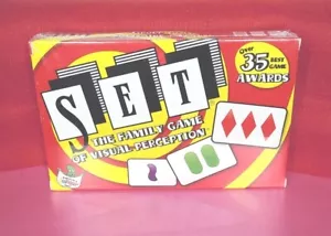 SET: The Family Game of Visual Perception New SEALED CARD Family Game Night - Picture 1 of 7
