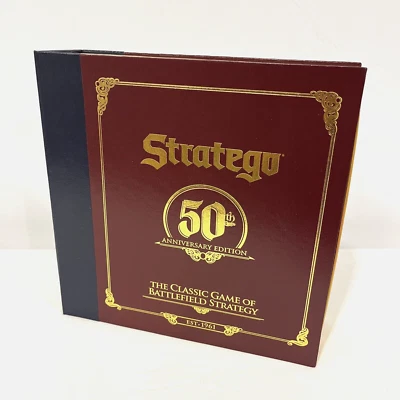 STRATEGO 50TH ANNIVERSARY EDITION THE CLASSIC GAME OF BATTLEFIELD STRATEGY 2011 - Image 1 of 4
