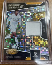 2020-21 Chronicles Certified Disco RAPHAEL VARANE Fabric of the Game Patch /149