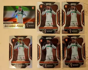 2022 Prizm World Cup MEHDI TAREMI National Pride Case Hit SP + Silver Rookie LOT - Picture 1 of 9