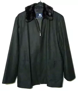 BURBERRY Mantel halblang Jacke Damen gr. 40 Grau Top Zustand - Bild 1 von 8