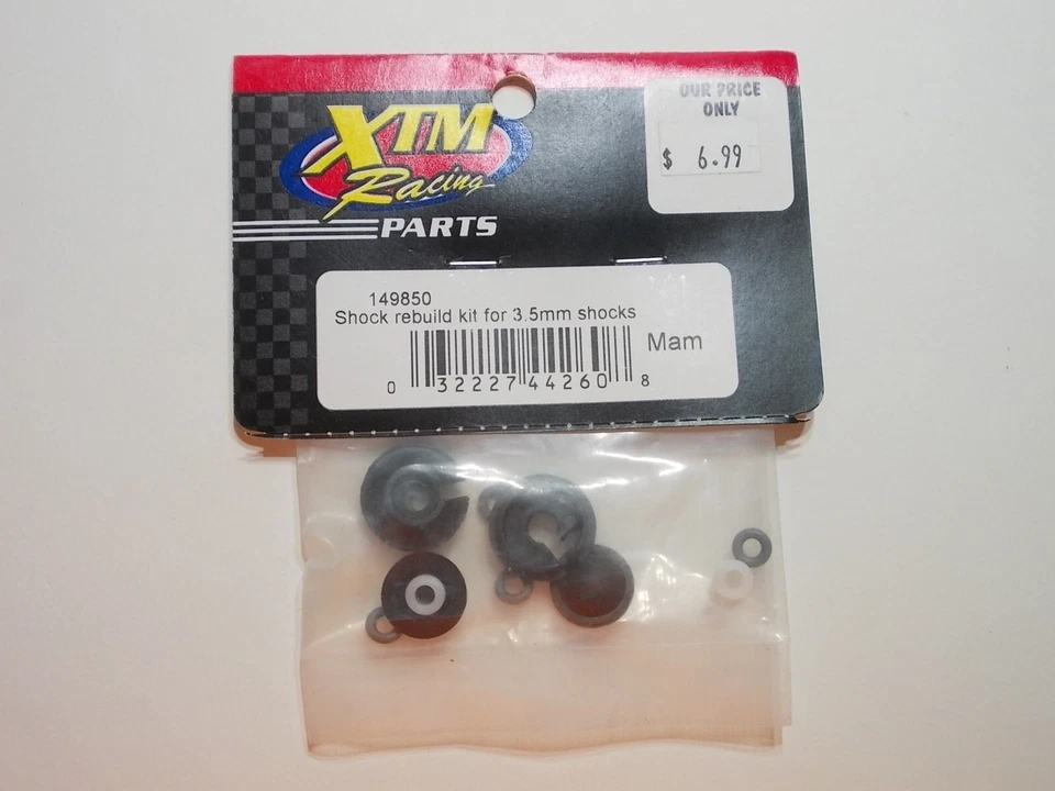 XTM 149850 Shock Rebuild Kit for 3.5mm Shocks, Mammoth / XTM Racing Parts - Image 1 of 1