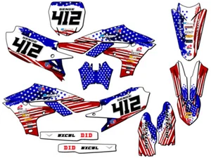 2019-2022 fits CYCRA POWERFLOW YZ 450 FX MERICA Usa Senge Graphics Kit Compat... - Foto 1 di 10