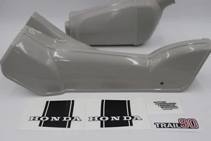 Honda CT90 1970, Trail90 cubierta de tubo de plumón y caja de filtro de aire 1970 CT90 con calcomanías - Imagen 1 de 17