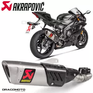 YAMAHA YZF-R6 2017-2022 Exhaust AKRAPOVIC Titanium S-Y6SO12-HAPT - Picture 1 of 7